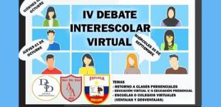 IV Debate Interescolar Virtual