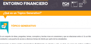 Ficha General Tópico Generativo: Entorno Financiero