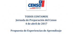 Propuesta de experiencias de aprendizaje para la jornada de preparación del censo 2017