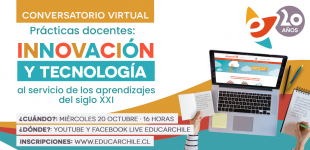 Participa en el conversatorio virtual sobre innovación para los nuevos desafíos educativos