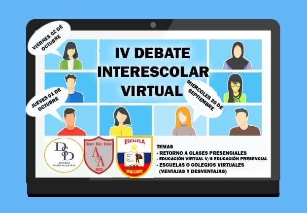 IV Debate Interescolar Virtual