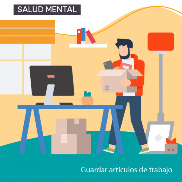 Salud Mental - Despejar ambientes utilizados para trabajo durante el año