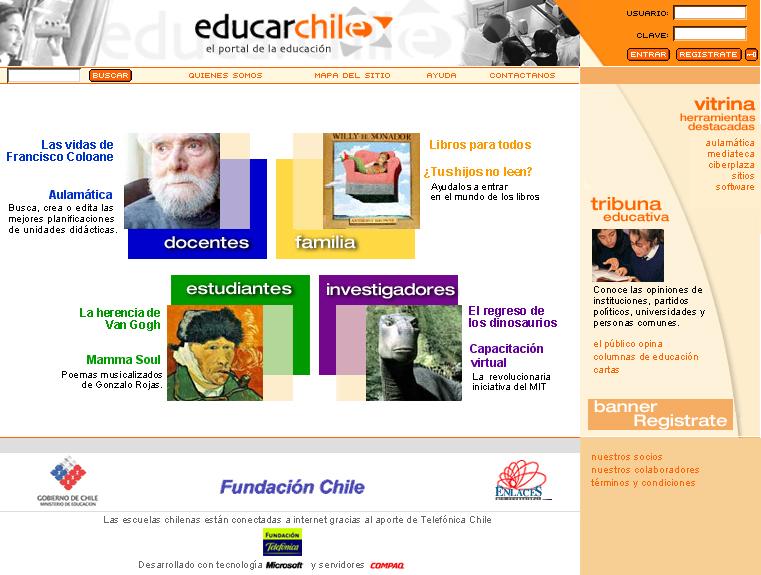 Portal educarchile 2002