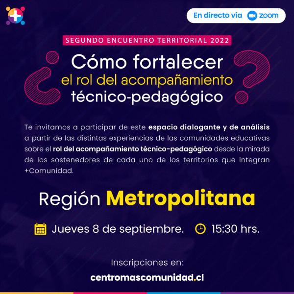 2° Encuentro Territorial RCI Región Metropolitana